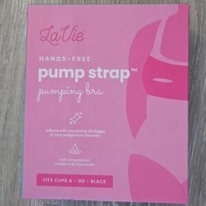 La Vie One Size Adjustable Hands-Free Breastfeeding and Pumping Bra A-DD